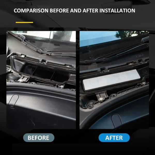 Air Intake Filters for Tesla Model 3 2017-2020 Grille Cover Inlet Vent Protector Internal External Flow Protection Accessories 6