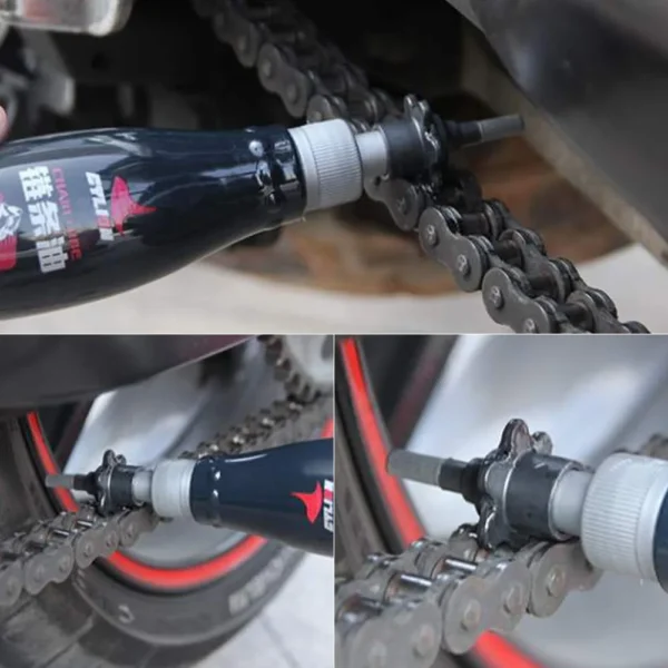 120ML Motorcycle Chain Lube Oil for Bicycle Motorcycle Chain Maintenance Lubricator / Noise Reduction/Dust Prevention Gear Oils 2