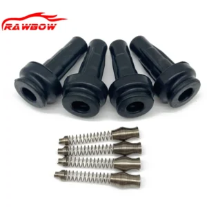 4PCS 96358648 96358649 9635864980 Ignition Coil Silica Gel Kit For C itroen Start P eugeot 206 1.1L 1.4L 1.6L 1