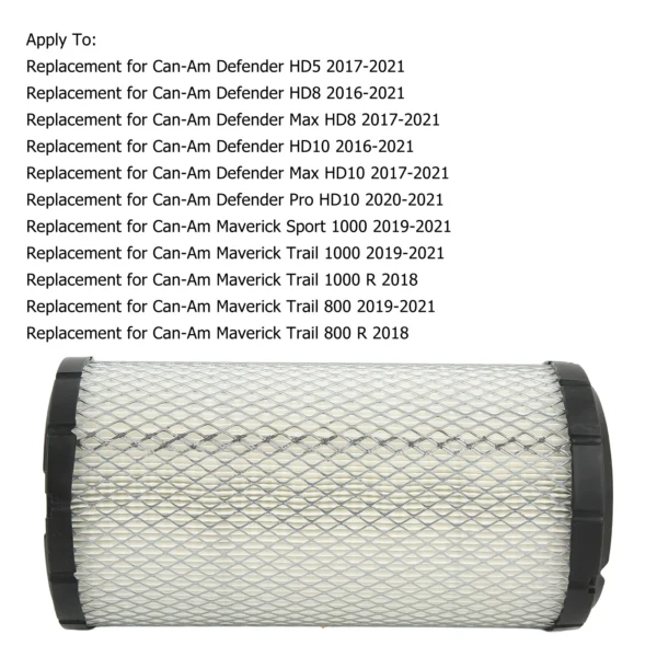 715900394 ATV Air Filter ABS Shell Replacement For Defender HD5 HD8 HD10 2016-2021 Car Accessories 1pcs 3