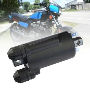 Ignition System Coil Excellent Conductivity Anti-abrasion Black Motorcycle Ignition Coil 30500-422-003 for Honda/for Kawasaki 1