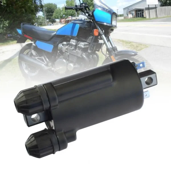 Ignition System Coil Excellent Conductivity Anti-abrasion Black Motorcycle Ignition Coil 30500-422-003 for Honda/for Kawasaki 1