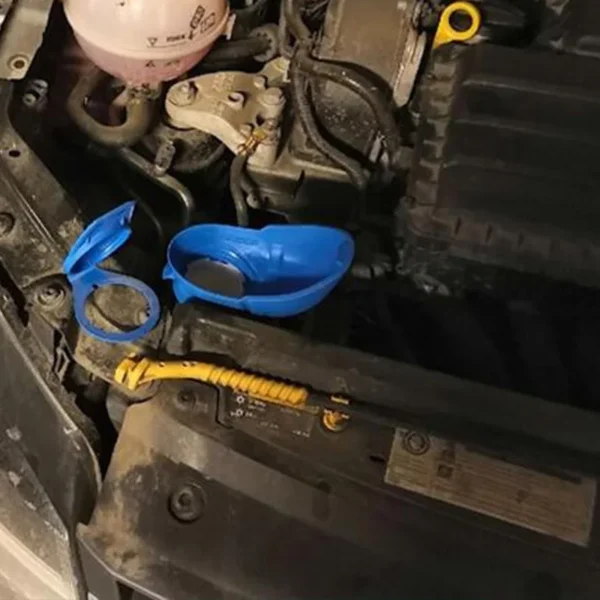 1Pc Car Windshield Wiper Washer Fluid Tank Bottle Cover Cap Auto Windscreen Wiper Accessories for Audi VW SKODA Car Wear Parts 3