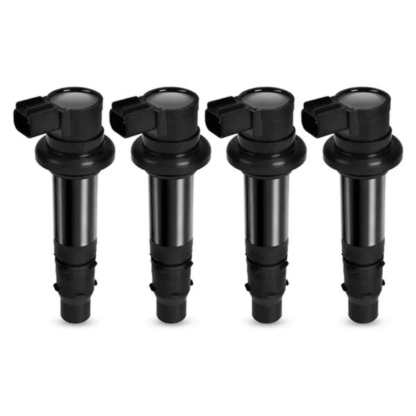 4Pcs Ignition Coil F6T558 F6T560 for Yamaha YZF R1 R6 R6S VMX V Max 2002-2017 5VY-82310-00-00 5VY823100000 3