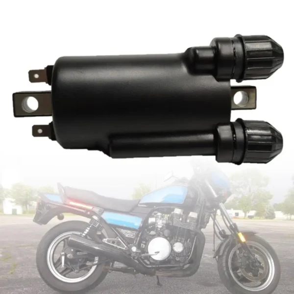 Ignition System Coil Excellent Conductivity Anti-abrasion Black Motorcycle Ignition Coil 30500-422-003 for Honda/for Kawasaki 2