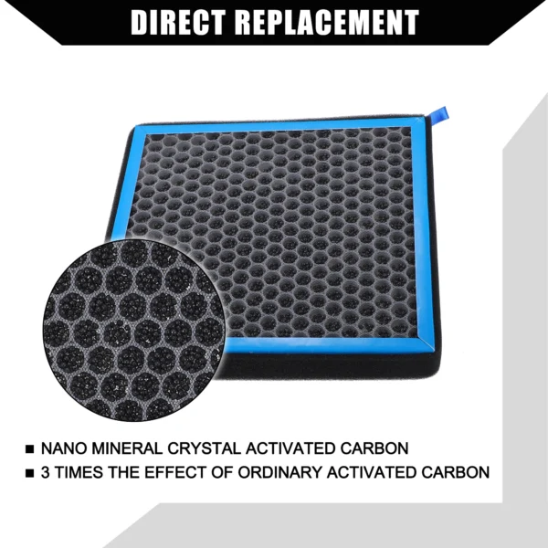X Autohaux Car Cabin Air Filter with Activated Carbon Parts 80292SDA407 for ACURA for Honda Accord Civic 2003-2020 Accessories 4