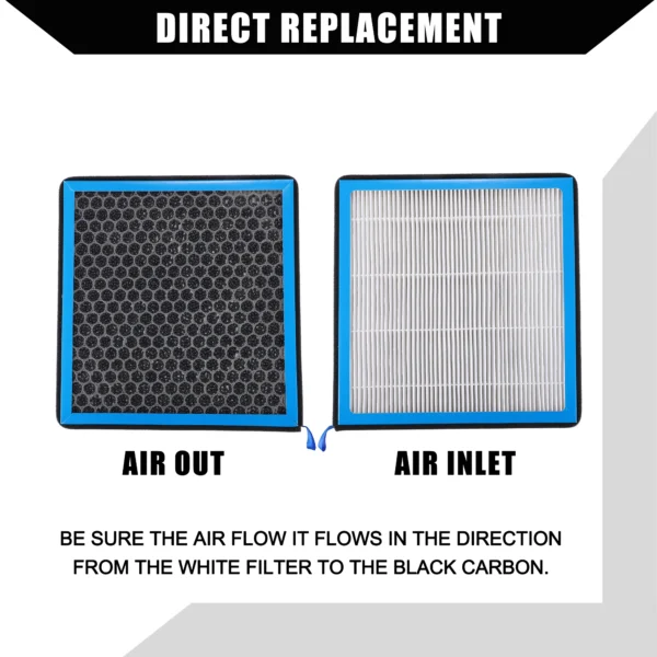X Autohaux Car Cabin Air Filter with Activated Carbon Parts 80292SDA407 for ACURA for Honda Accord Civic 2003-2020 Accessories 6